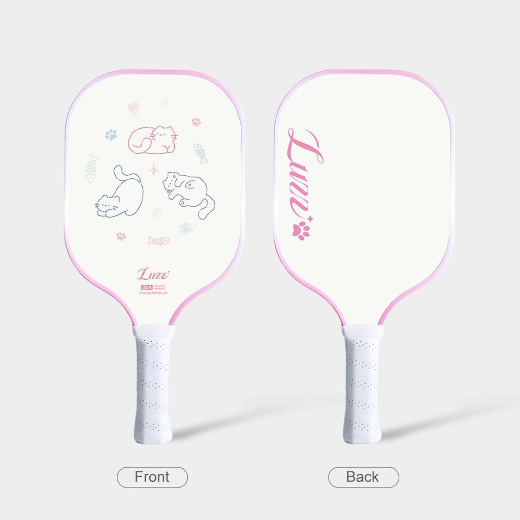 Luzz T700 Carbon Fiber Pickleball Paddles Sandblasted Surface USAP Approved Pickle Ball Rackets for All Skill Level