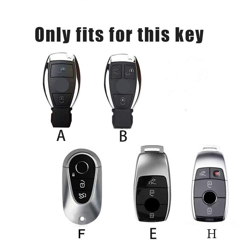 MTT5   Car Remote Key Case Shell For Mercedes Benz C E S Class W223 W206 C260 S450 S500 CLA W177 C180L E260L W205 W213 W222 AMG CLA220
