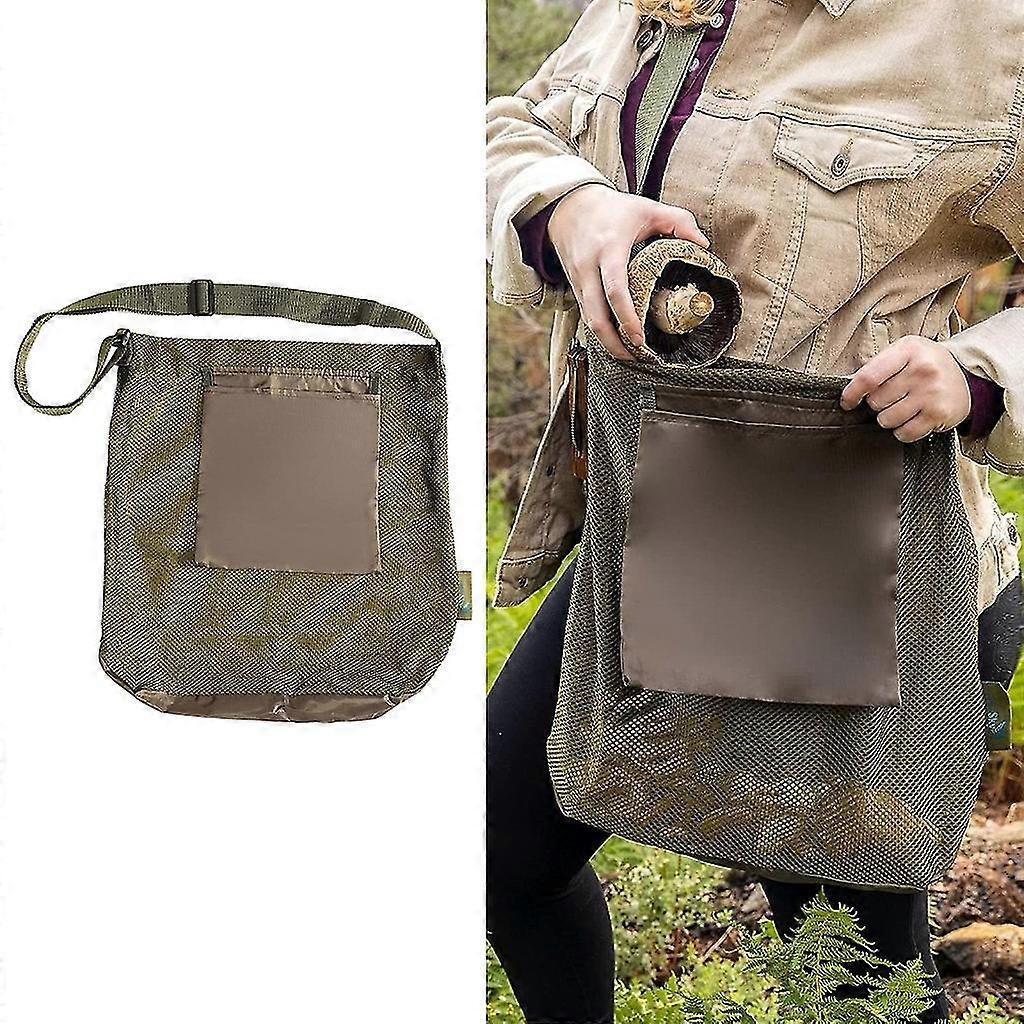Mesh Foraging Bag Mushroom Bag Mushroom Hunting Bag For Mushroom Decor Lovers