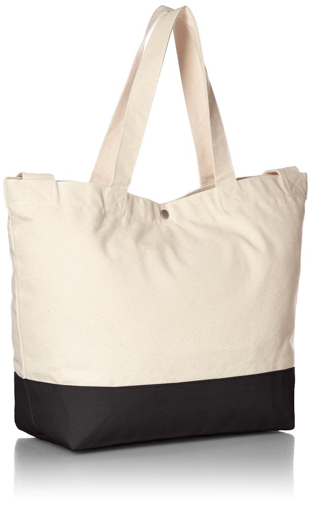 United Athle 14.3 Canvas Switching Tote Bag (149001) in NaturalBlack