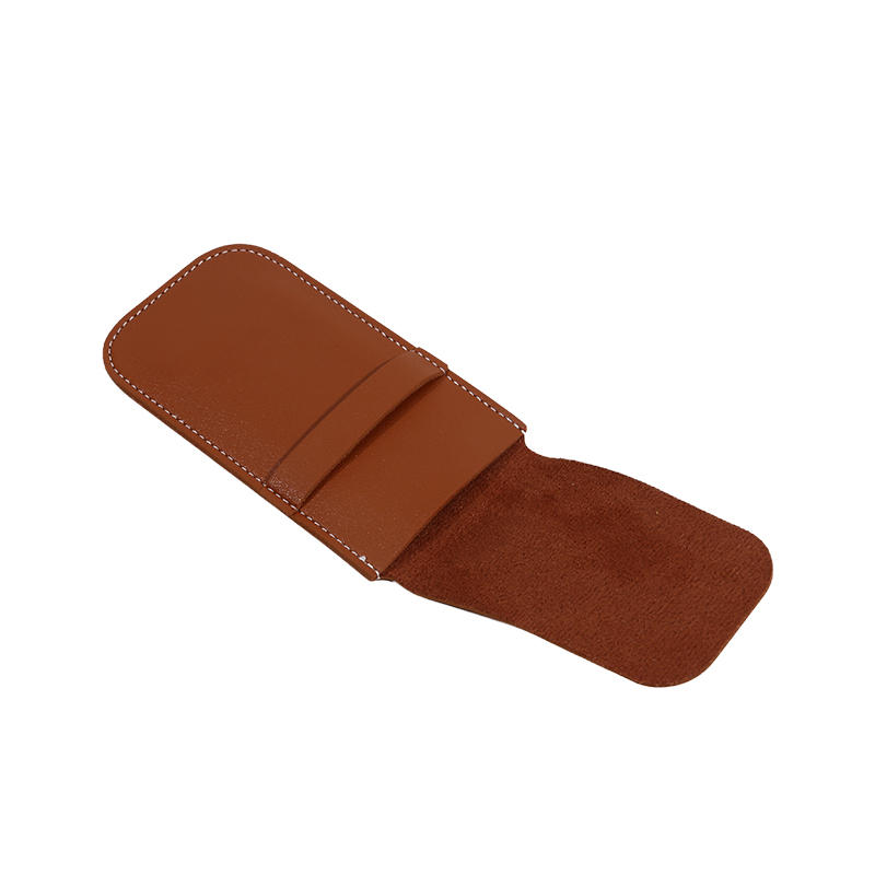 Simple Leather Watch Storage Bag Fashionable Watch Anti-scratch Carrying Case Travel Watch Bag for Women Men