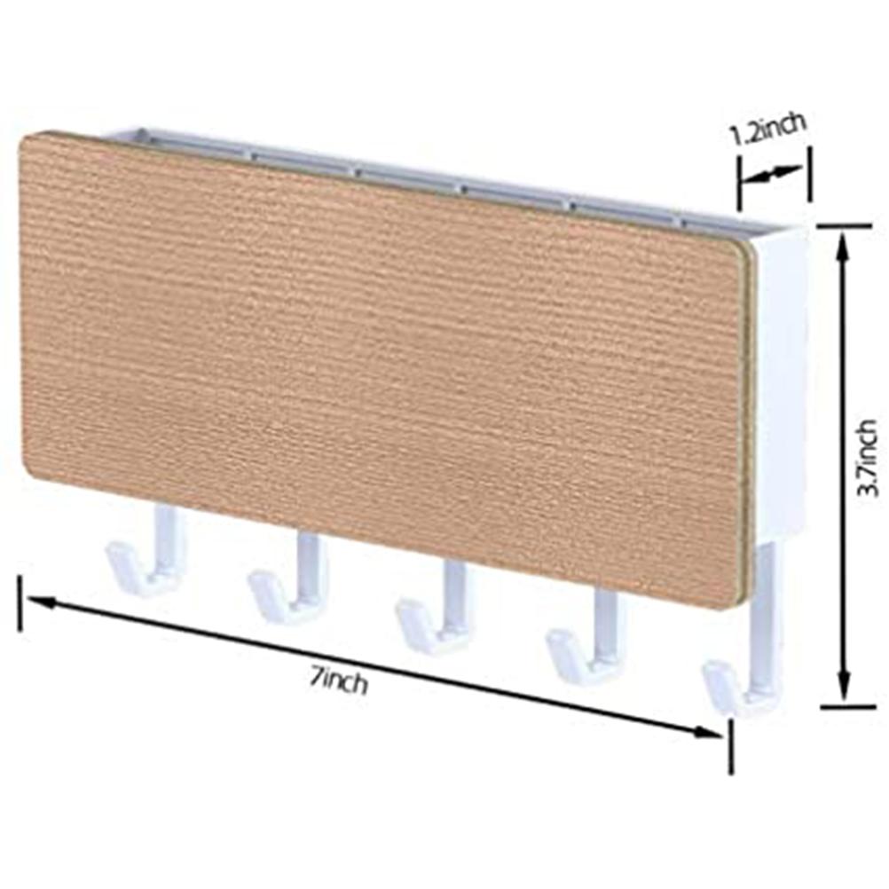 Schlüsselhalter Mehrzweck Schlüsselhaken Wandmontage Schlüsselaufhänger für Eingangsbereich Windfang Flur Küche Büro