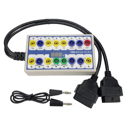 Profesyonel Oto Araba OBD-2 Çıkış Kutusu Yerleşik Teşhis Koparma Kutusu OBD-II Protokolü