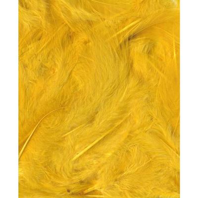 YELLOW FEATHERS - 12 CM