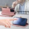 For Xiaomi 14T Pro Zipper Wallet Case Geometry Lines Leather Phone Cover with Strap