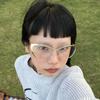 -1.0 -1.5 -2.5 Metal Frame Myopia Glasses  Curved  Flat Light And Anti Blue Light Clear Computer Glasses