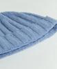LEI AVERY Merino Wool Ribbed Beanie (Sora)