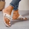 New 3 autumn and winter women's flat sandals casual simple comfortable non-slip