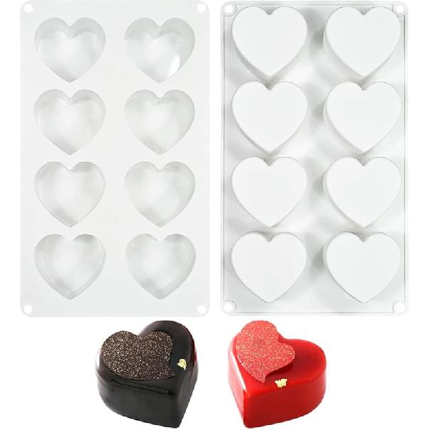 Mostsom 3D Hamster Shape Silicone Mold Cake Baking Molds for Dessert Cake Mousse Heart Shape Molds for Making Handmade Soap Making Chocolate Mould