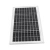 Solarmodul 10W Vorbohrung Monokristallin Wasserdicht 18V Outdoor-Solarmodul für Inselnetzbeleuchtung