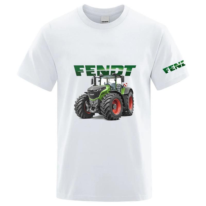 Traktor FENDT Logo Aufdruck Sommer Herren Schnelltrockend Sport Mode Herren 2026 Kurze Ärmel Sommer Freizeit Atmungsaktives T-Shirt