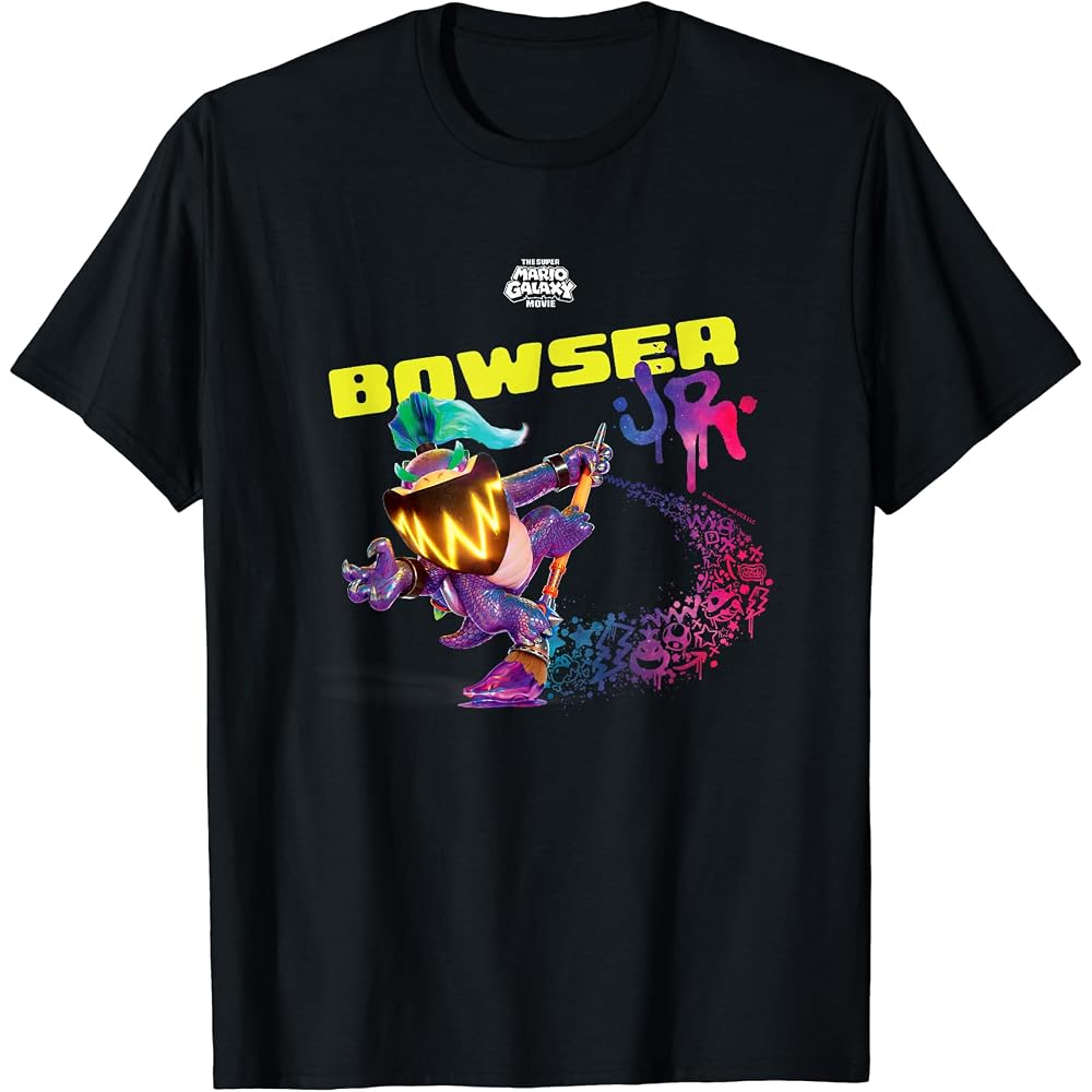 The Super Mario Galaxy Movie: Wonder Bowser Jr. Tees