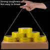 Clear High Viscosity Packing Tape 4.5CM×70M, Strong Adhesive Seal for Box Carton, DIY Mounting & Daily Fixing Jobs