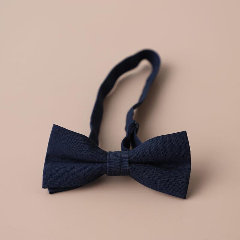 New Cotton Bow tie Kids Bow ties Boy Girls Bow knot Adult Solid Color Bow Ties Cravats Party Bowties For Children Gifts