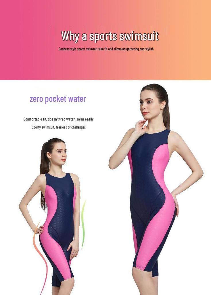 Banfei Women's Professional Fast-Dry Sleeveless Racing Swimsuit