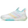KT6 Low Anti-Slip Wear-Resistant Low-Top Basketball Shoes White Green Blue 112121102-7