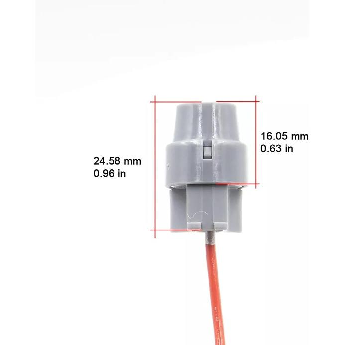 Engine Coolant Temperature Sensor Switch Sender Connector Wiring harness Compatible with TOYOTA 4RUNNER AVALON CAMRY CELICA COROLLA LAND CRUISER