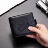 Lion Embossed Wallet Multi-Slot Men'S Card Holder Credit Card Wallet Practical Pu Leather Coin Bag For Fashion Accessory Daily