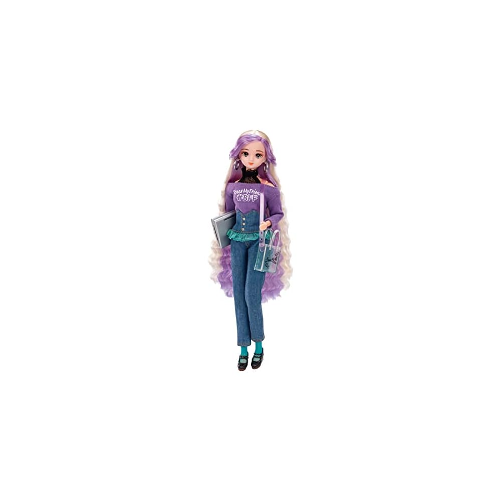 

Licca-chan Doll Yui Yui Collectible Toy with Fashion Accessories and Articulated Limbs