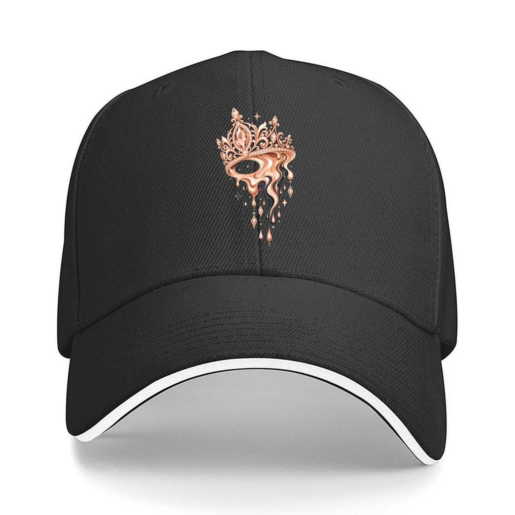 Royal Melt Emblem Luxe Graphic Sandwich Baseball Cap Sun Cap Outdoor Workouts Hat