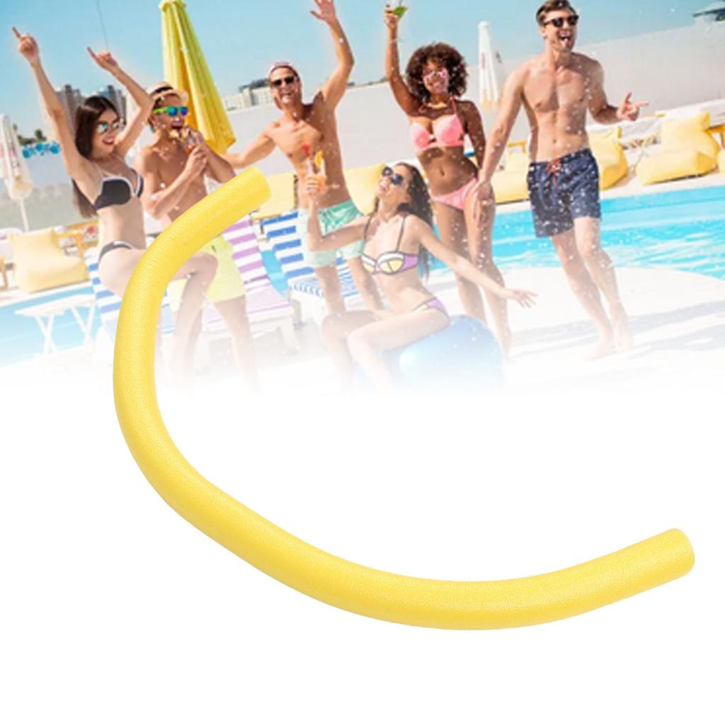 Floating Pool Noodle 51.18 Inches Bright Color Swimming Foam Tube for Pool Lake Ocean Use