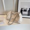 Casual Soft-Sided Tote Bag Large-Capacity Bag Women'S Popular Versatile Chain Bag Shoulder Bag
