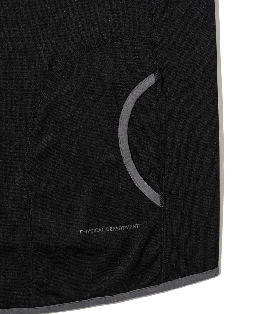 PHYPS MOTORCYCLE H-Tech Dry Active Stretch Hoodie Long Sleeve Black