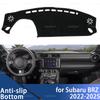 For Subaru BRZ 2022-2025 2023 2024 Dashboard Cover Avoid Light Anti-Slip Anti-dirty Mat Pad Sunshade Dashmat Protect LHD RHD