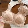Ladies Spring and Summer Thin New Small Breast Gathers No Steel Ring Anti Light No Trace Beauty Back Underwear