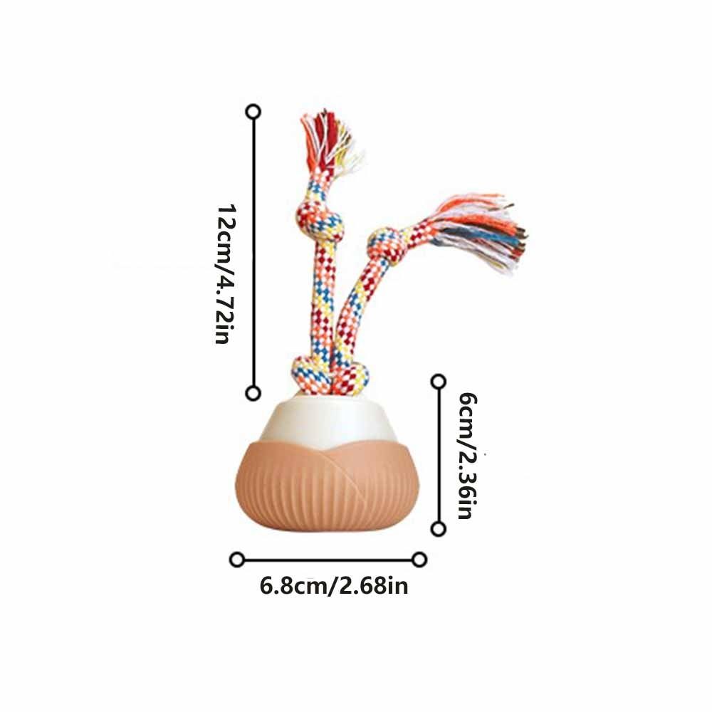 Rechargeable Interactive Dog Ball Self Play Smart Automatic Rolling Ball Toy Durable Rotating Moving Cat Toy Pet Training