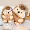 Adorable Fluffy Hedgehog Plush Toy - Cute Couple Simulation Doll Cushion Gift