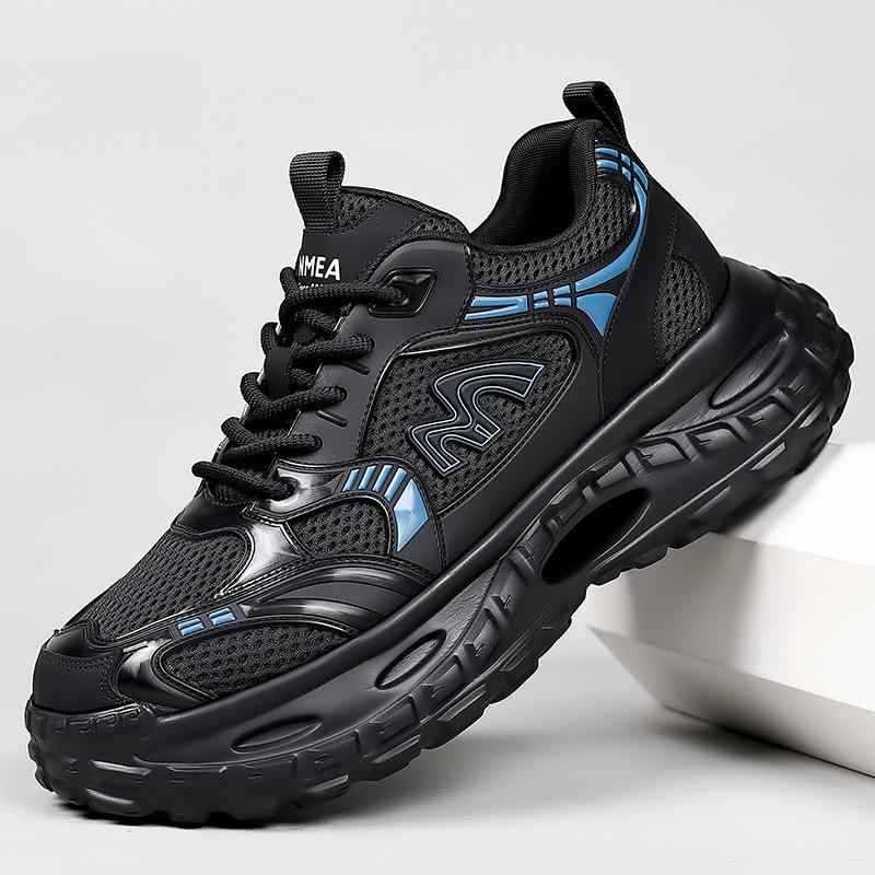 

Men s shoes spring 2025 platform dad shoes men s versatile fashion casual sports shoes outdoor running shoes 44 чёрный