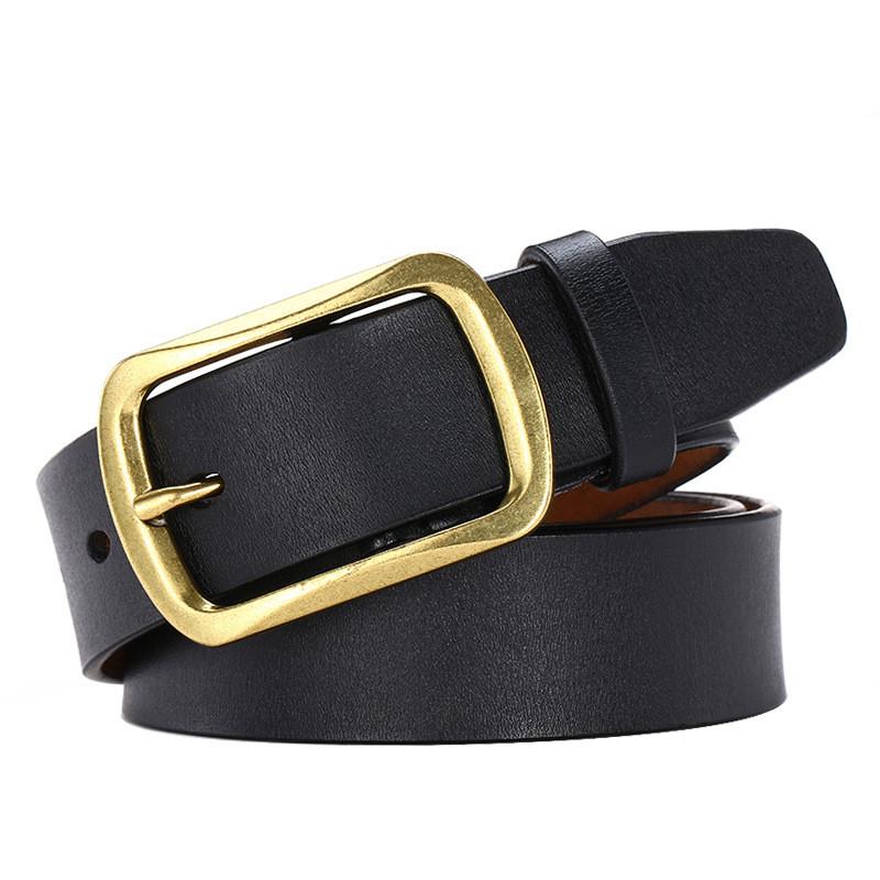 Mens Square Buckle Belt With Classic Alloy Pin Buckle For Casual And Wear Formal