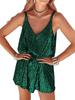 European & American V-neck Sequin Sling Dress for Women - Sexy Nightclub Style