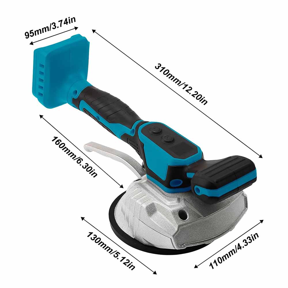 For Dewalt 20V Battery Tile Vibration Leveling Machine 8 Speed Adjustable Cordless Tile Laying Tile Installation Tool For Makita