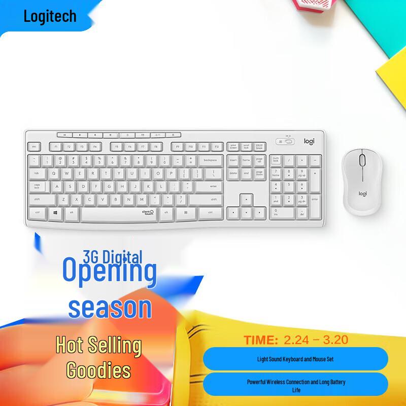 

Logitech MK295 Wireless Keyboard and Mouse Combo