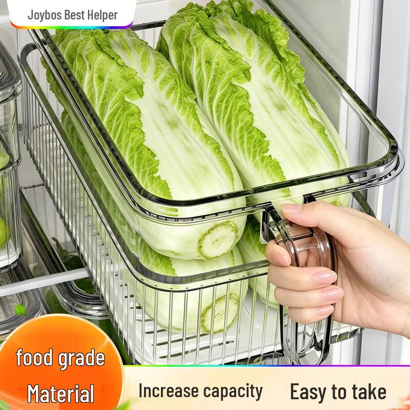 Transparent Food Grade Refrigerator Organizer