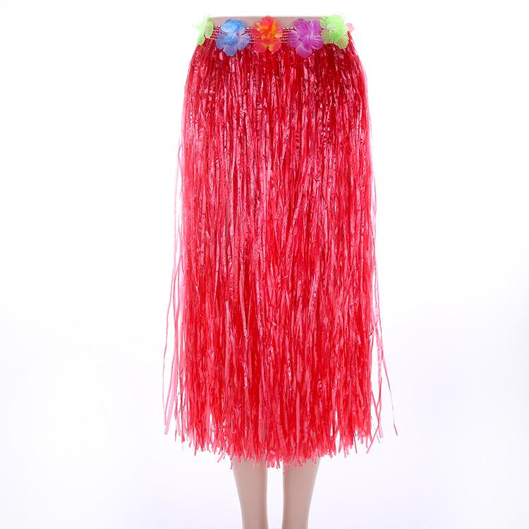 Hula Dance Set with Performance Props - Hawaiian Seaweed Skirt for Parties and Events