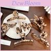 Vintage Inspired Acetate Shark Clip In Classic Tortoise Shell Design For Elegant Hairstyles