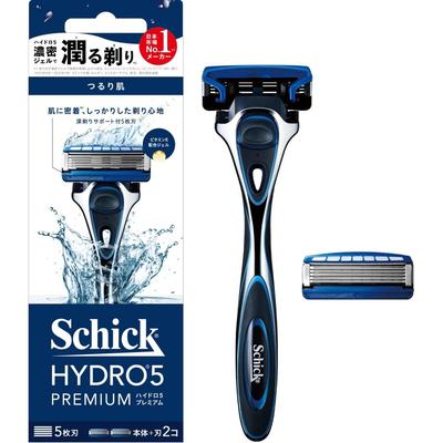 Schick Hydro 5 Premium Razor  With Blade + 1 Replacement 