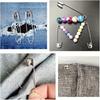 260Pcs Safety Pins Assorted Size Large Safety Pins and Small Safety Pins for Clothes Sewing