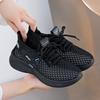 Women'S Casual Sports Shoes - Breathable Mesh, Lightweight Lace-Up Sneakers