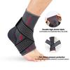 Durable And Safe 1Pcs Ankle Support Four-Sided Elastic Knitting Fish Ribbon Pressurized Fixation Protect Ankle Nylon Braided Protection Men Women