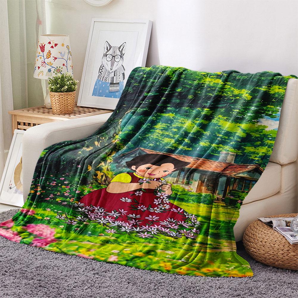 Alpine Girl Blanket, High quality Comfortable for All Seasons, Home Decor, Warmth and Comfort