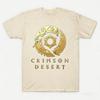 Summer Crimson Desert Game Logo Pattern Unisex New Tshirt Pure Cotton Action Adventure Game Casual Comfortable YK Shirt