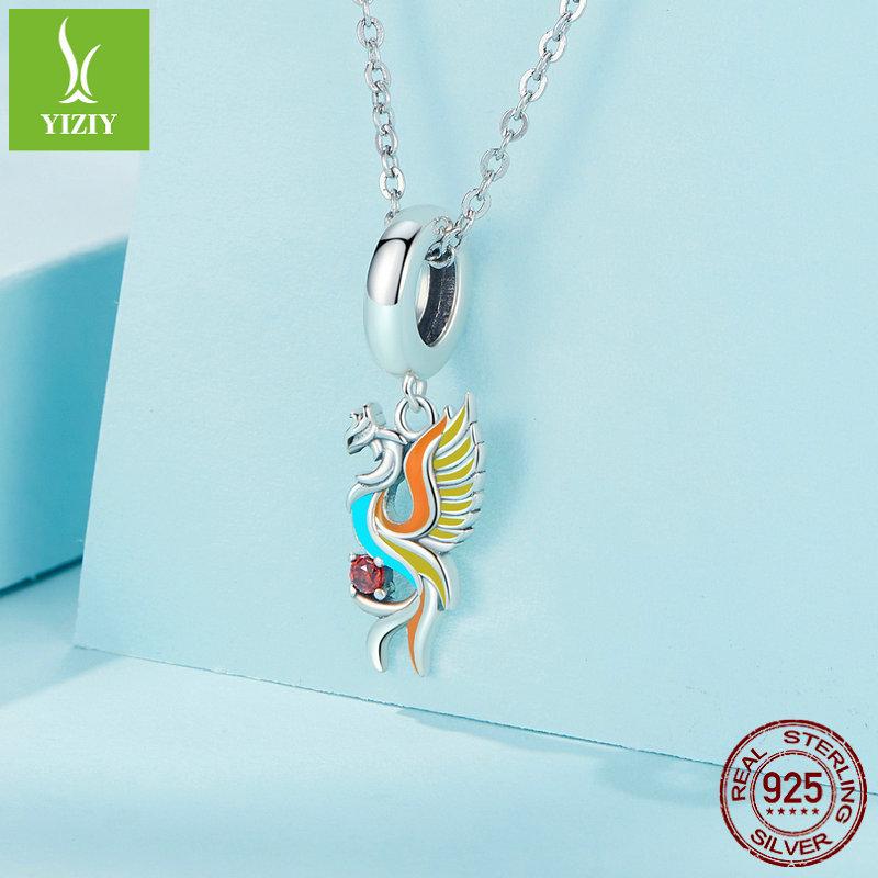 Brățară nouă cu pandantiv Phoenix din argint S925 cu design inteligent de aplicare a uleiului