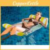 Eco-friendly Pvc Inflatable Water Mattress With Firebird Design Pineapple Float Bed