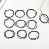 10-Piece Korean Fresh Style Elastic Hair Ties & Headbands Set for Adults