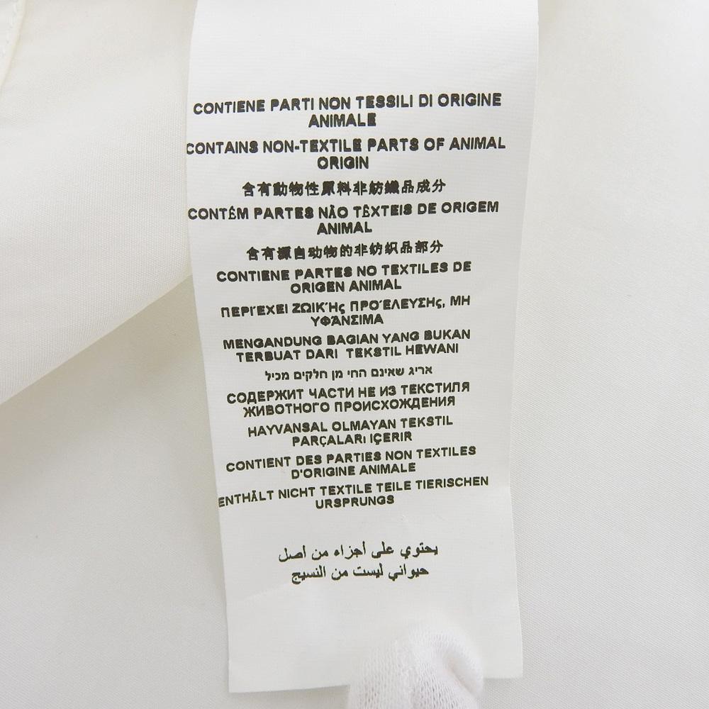 Giorgio Armani Beautiful Collarless Blouse Top for Women, White, Size 36, 0SHCCZ14TZ350 Tops 36 whiteUsed