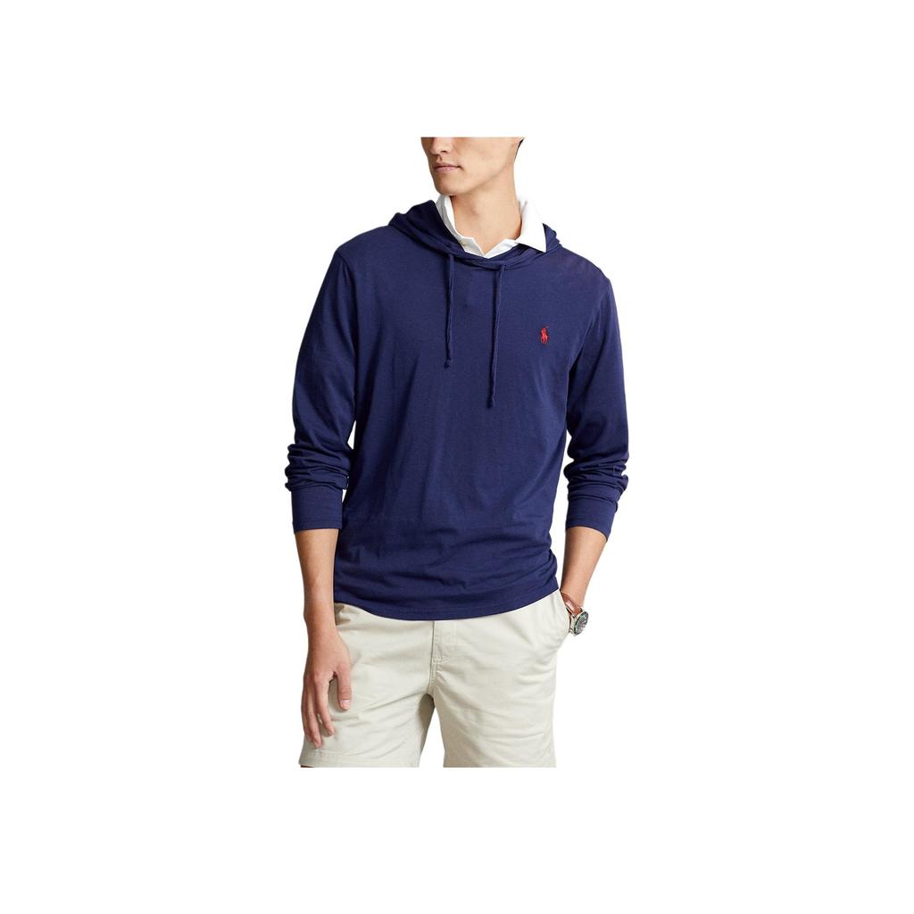 Polo Ralph Lauren SS25 Pony Logo Embroidered Long Sleeve Pullover Hoodie Men Hoodies 710768063-010